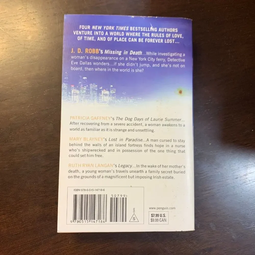 Book Novel - The Lost by J.D. Robb